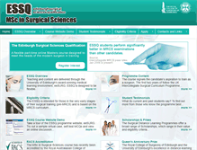 Tablet Screenshot of essq.rcsed.ac.uk